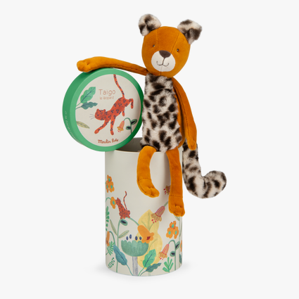 Peluche leopard Taigo La foret Mawa Moulin Roty