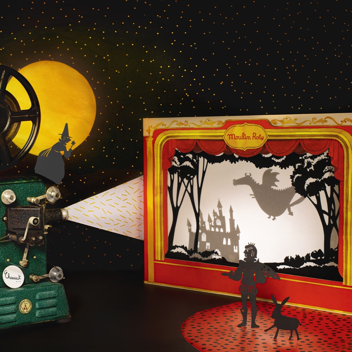 Théâtre en carton et ses ombres